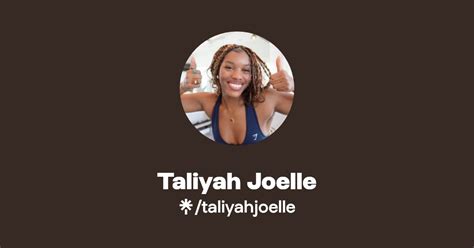 taliya onlyfans|Taliyah (@taliyah.joelle) • Instagram photos and videos